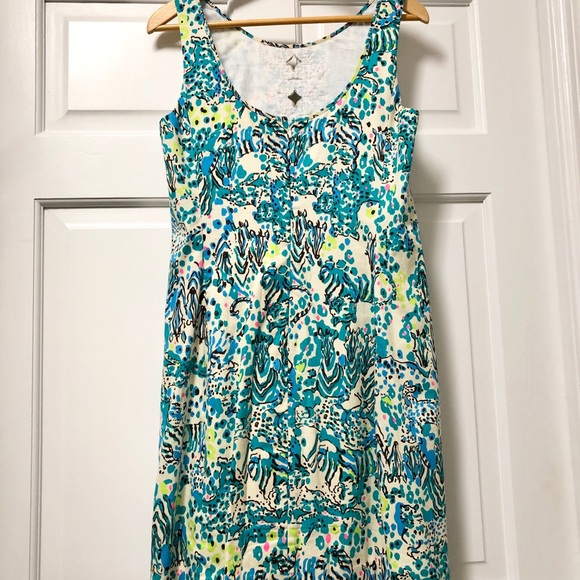 Lilly Pulitzer Ember Sea Oats Ember Shift Dress - Picture 5 of 6